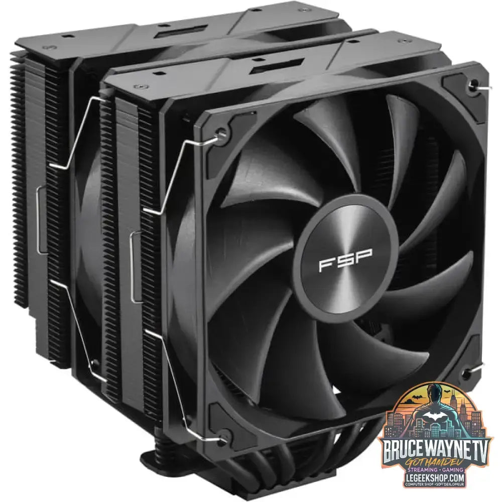FSP MP7 Black, CPU-Kühler schwarz, 120 mm - FSP - vue 2