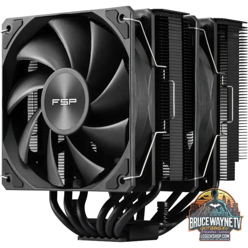 FSP MP7 Black, CPU-Kühler schwarz, 120 mm - FSP - vue 4