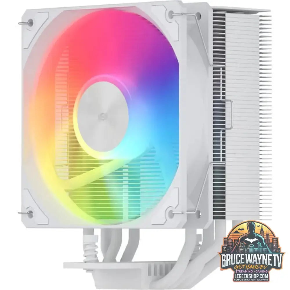 FSP NP5-WA, CPU-Kühler weiß, 120 mm - FSP - vue 3