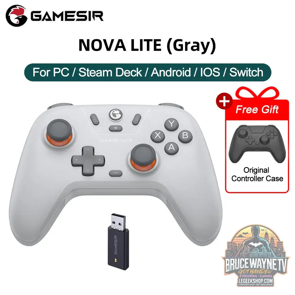 GameSir Nova Lite manettes PC Switch 2 contrôleur de jeu pour Nintendo Switch 2 Switch Steam iOS Android effet Hall