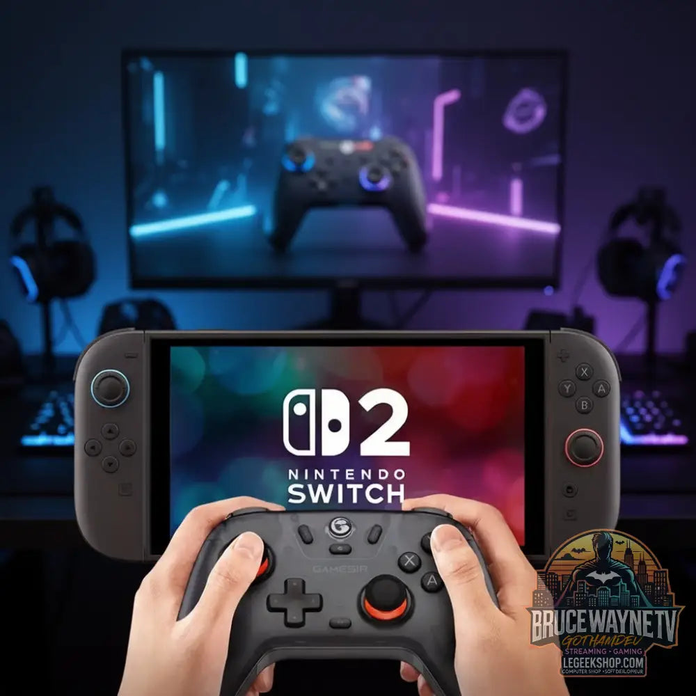 Manette GameSir Nova Lite — Manette de jeu, vue 2, LeGeekShop