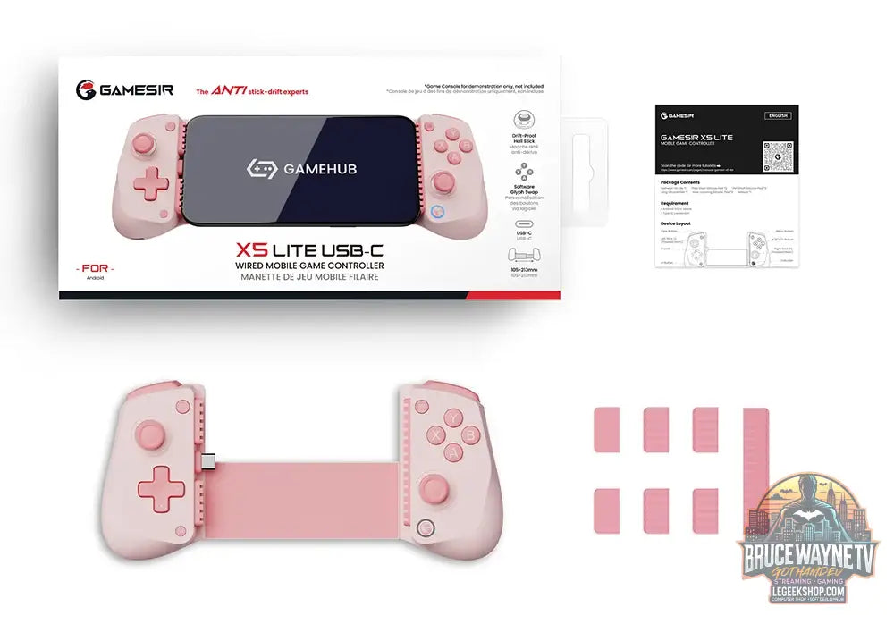 GameSir X5 Lite — produit geek, vue 16, LeGeekShop