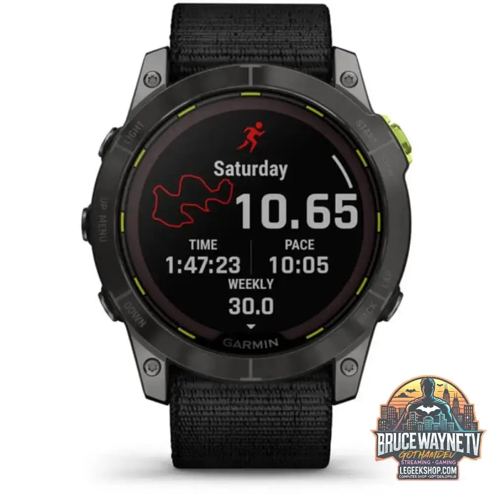 Garmin Enduro 2 Solar, Smartwatch schwarz, 51mm - Garmin - vue 2