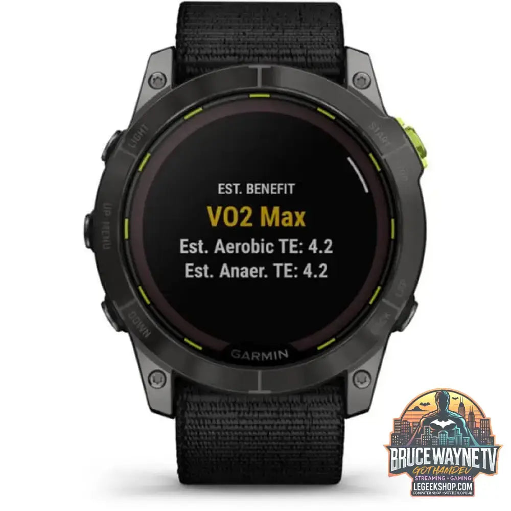 Garmin Enduro 2 Solar, Smartwatch schwarz, 51mm - Garmin - vue 7