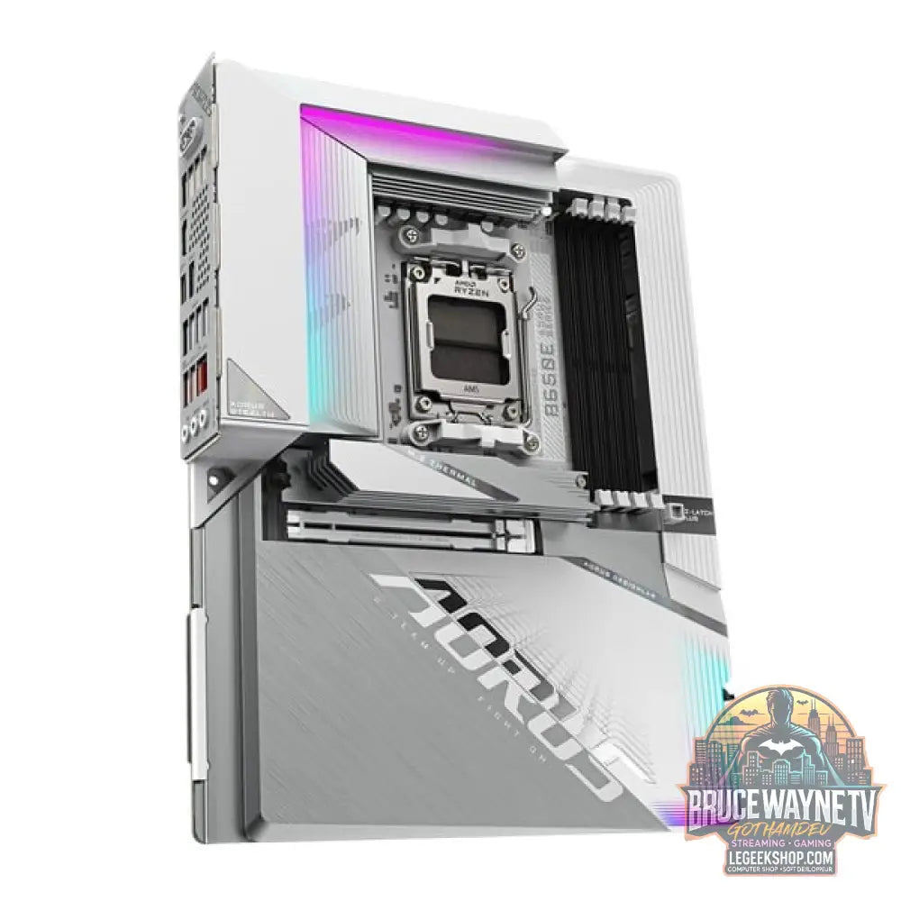 GIGABYTE B650E AORUS STEALTH ICE, carte mère - GIGABYTE - vue 3
