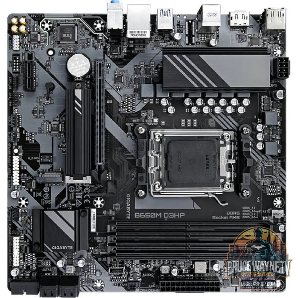 GIGABYTE B650M D3HP, carte mère - GIGABYTE - vue 8