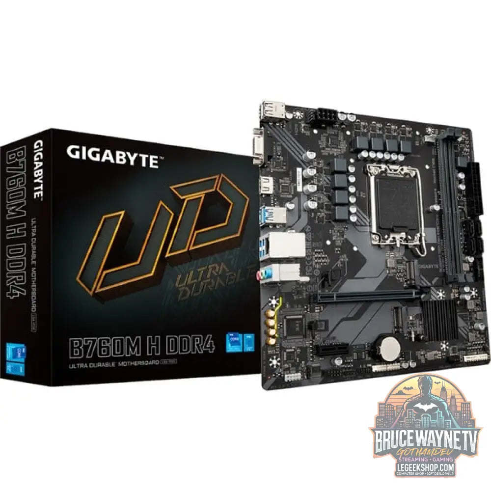 GIGABYTE B760M H DDR4, carte mère - GIGABYTE