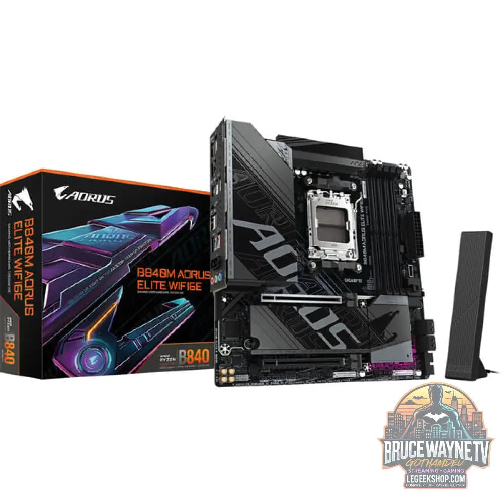 GIGABYTE B840M AORUS ELITE WIFI6E, carte mère - GIGABYTE
