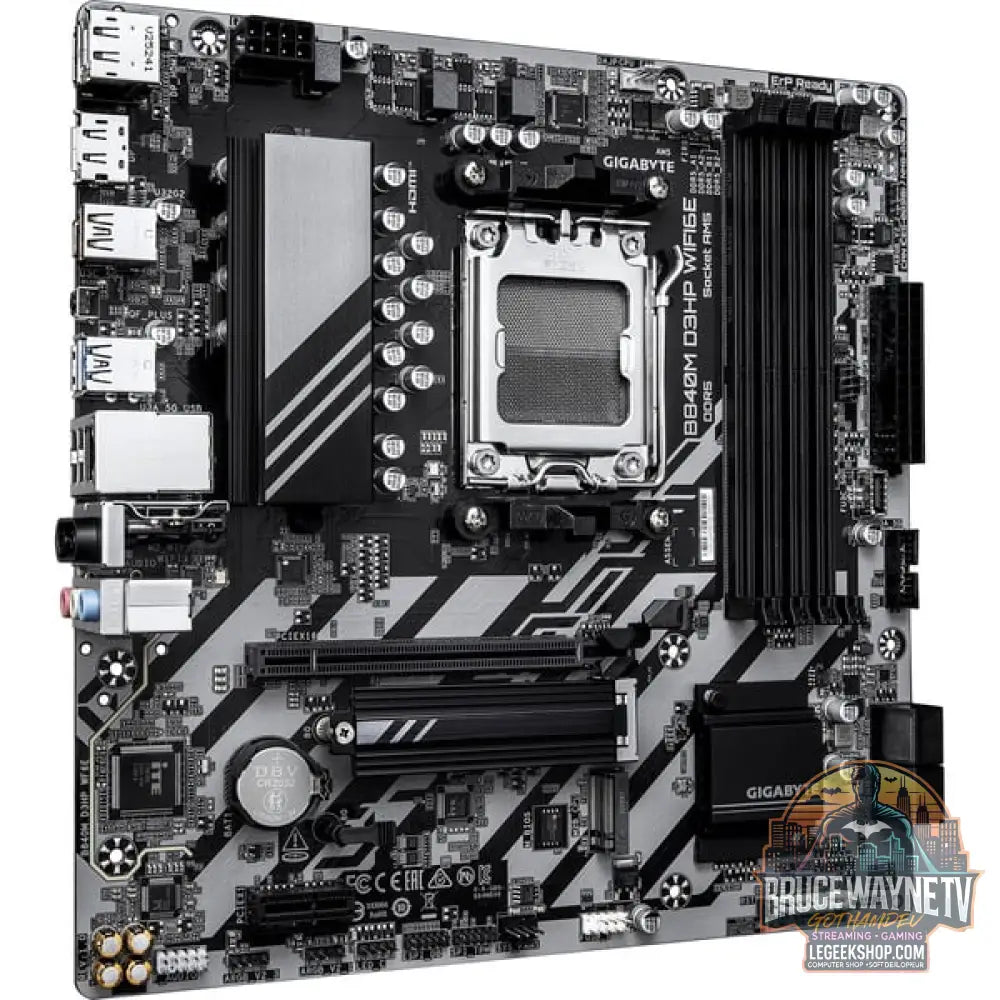 GIGABYTE B840M D3HP WIFI6E, carte mère - GIGABYTE - vue 2