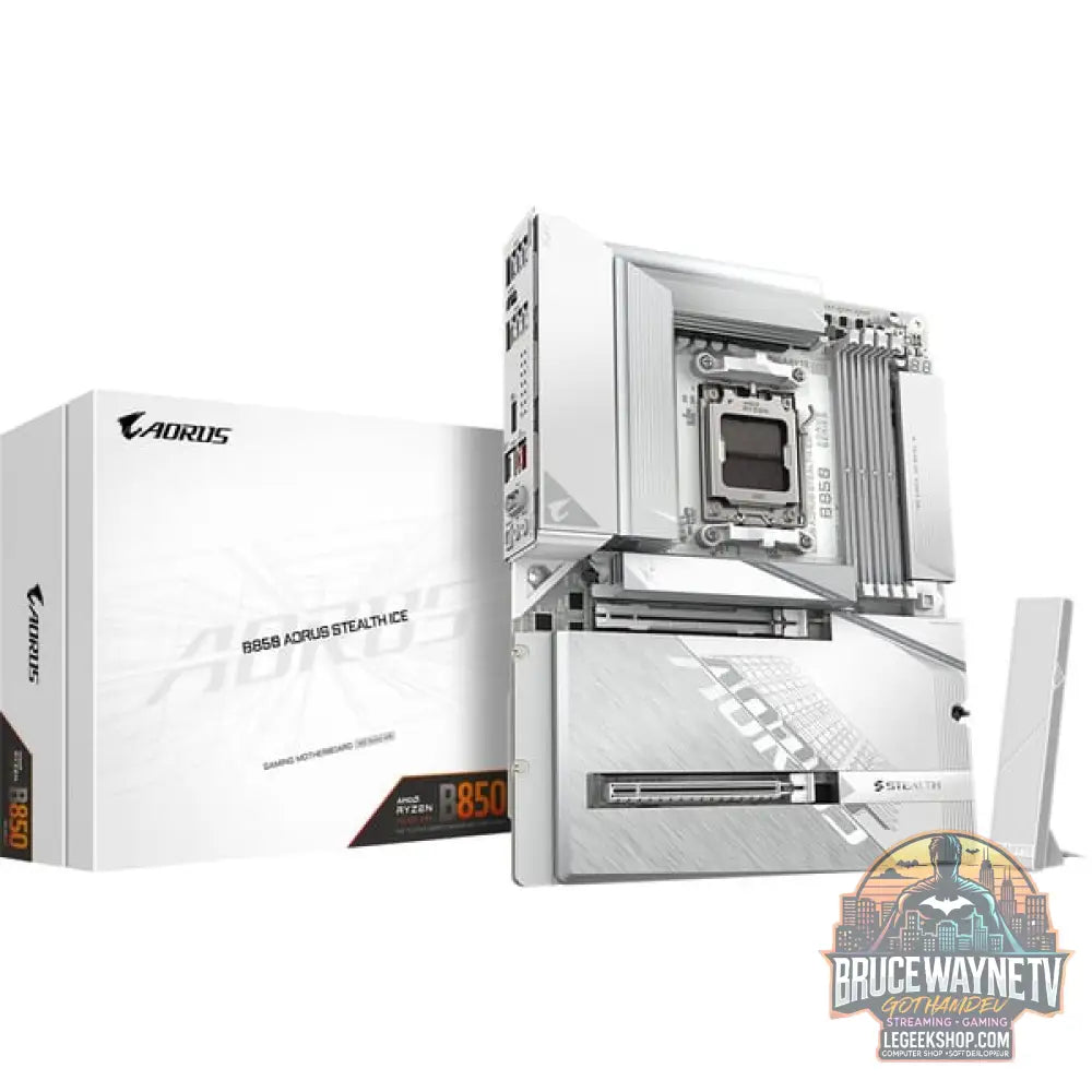 GIGABYTE B850 AORUS STEALTH ICE, carte mère - GIGABYTE