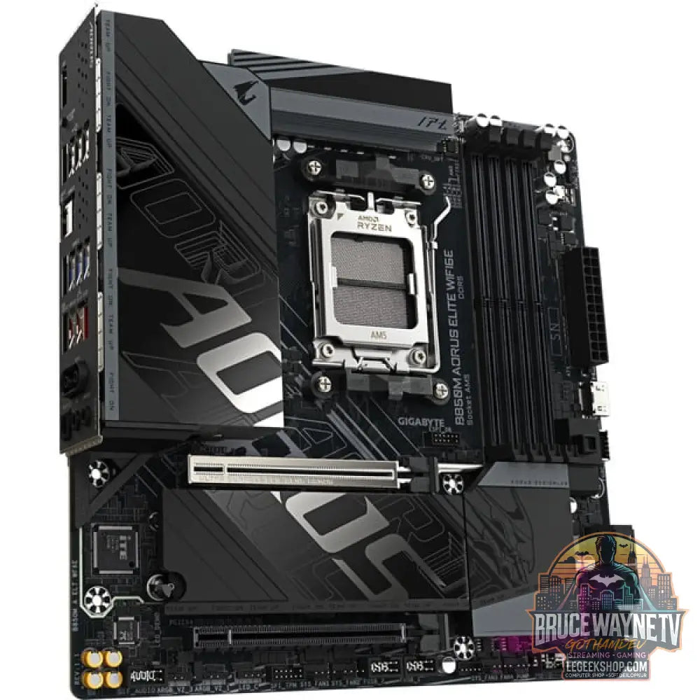 GIGABYTE B850M AORUS ELITE WIFI6E, carte mère - GIGABYTE - vue 2