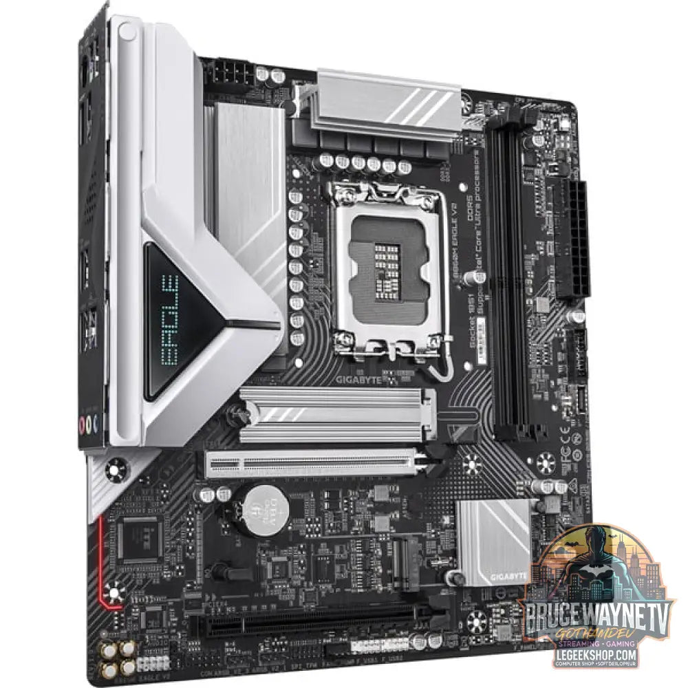 GIGABYTE B860M EAGLE V2, carte mère - GIGABYTE - vue 3