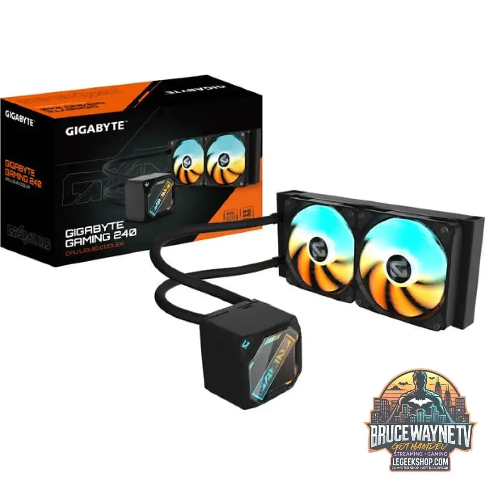 GIGABYTE GAMING 240, Wasserkühlung schwarz - GIGABYTE