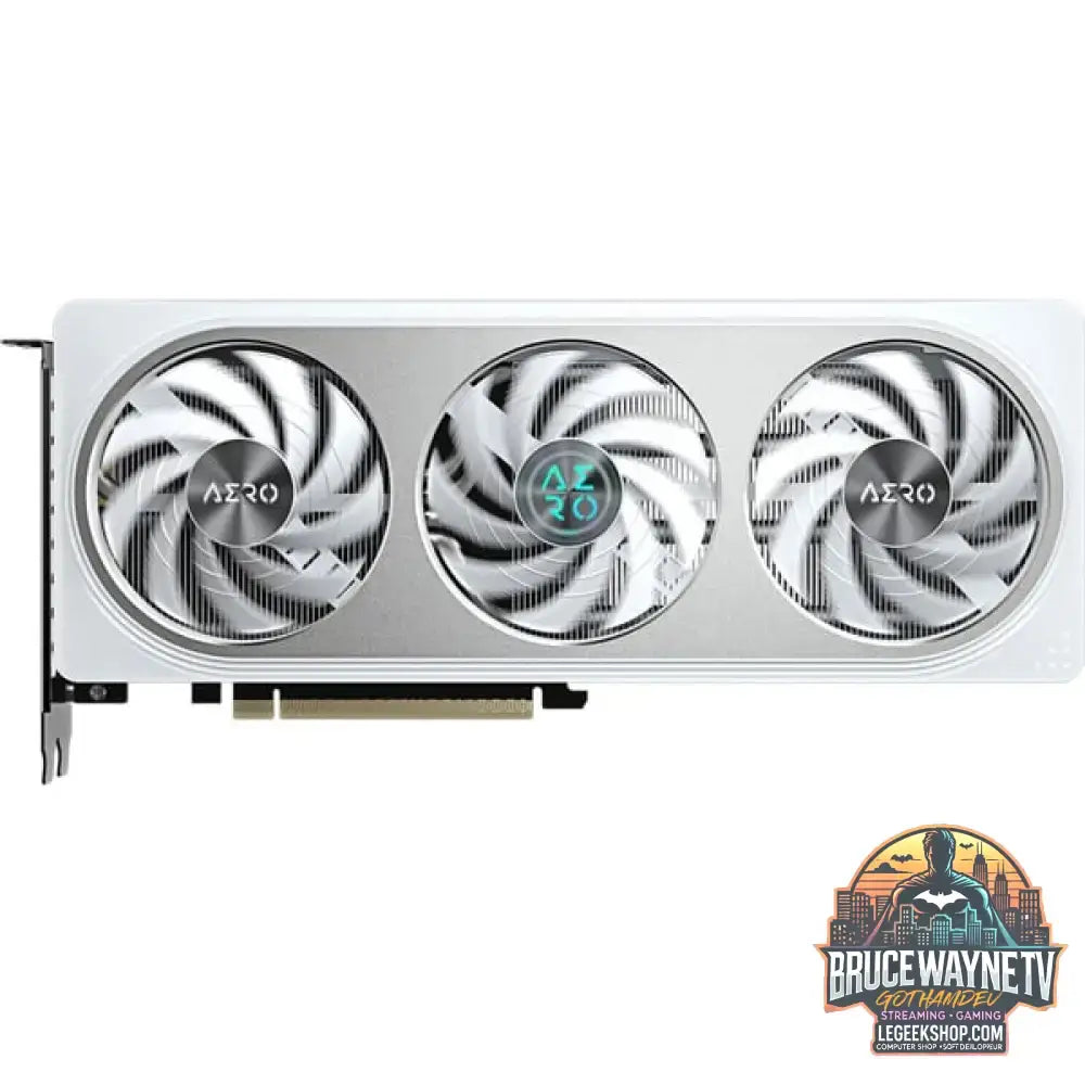 GIGABYTE GeForce RTX 5060 AERO OC 8G, carte graphique DLSS 4, 3x DisplayPort, 1x HDMI 2.1 - GIGABYTE - vue 4
