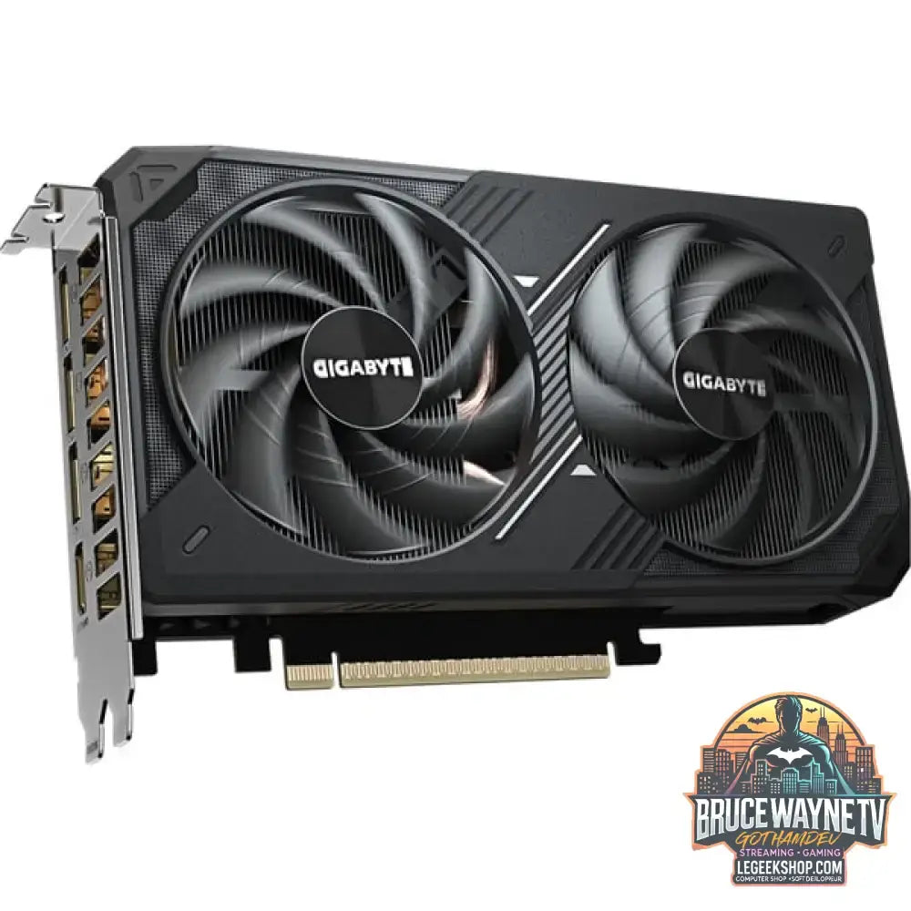 GIGABYTE GeForce RTX 5060 Ti WINDFORCE MAX OC 8G, carte graphique DLSS 4, 3x DisplayPort, 1x HDMI 2.1 - GIGABYTE - vue 4