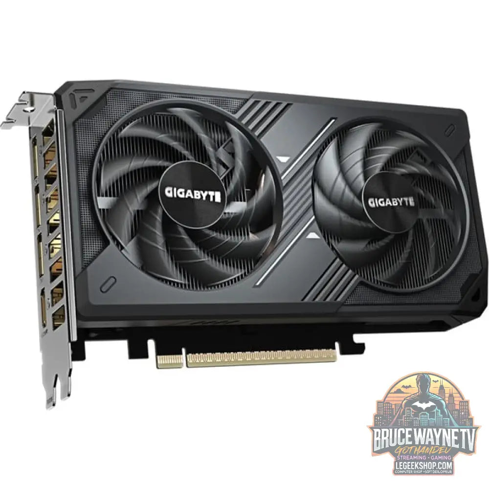 GIGABYTE GeForce RTX 5060 WINDFORCE MAX OC 8G, carte graphique DLSS 4, 3x DisplayPort, 1x HDMI 2.1 - GIGABYTE - vue 3