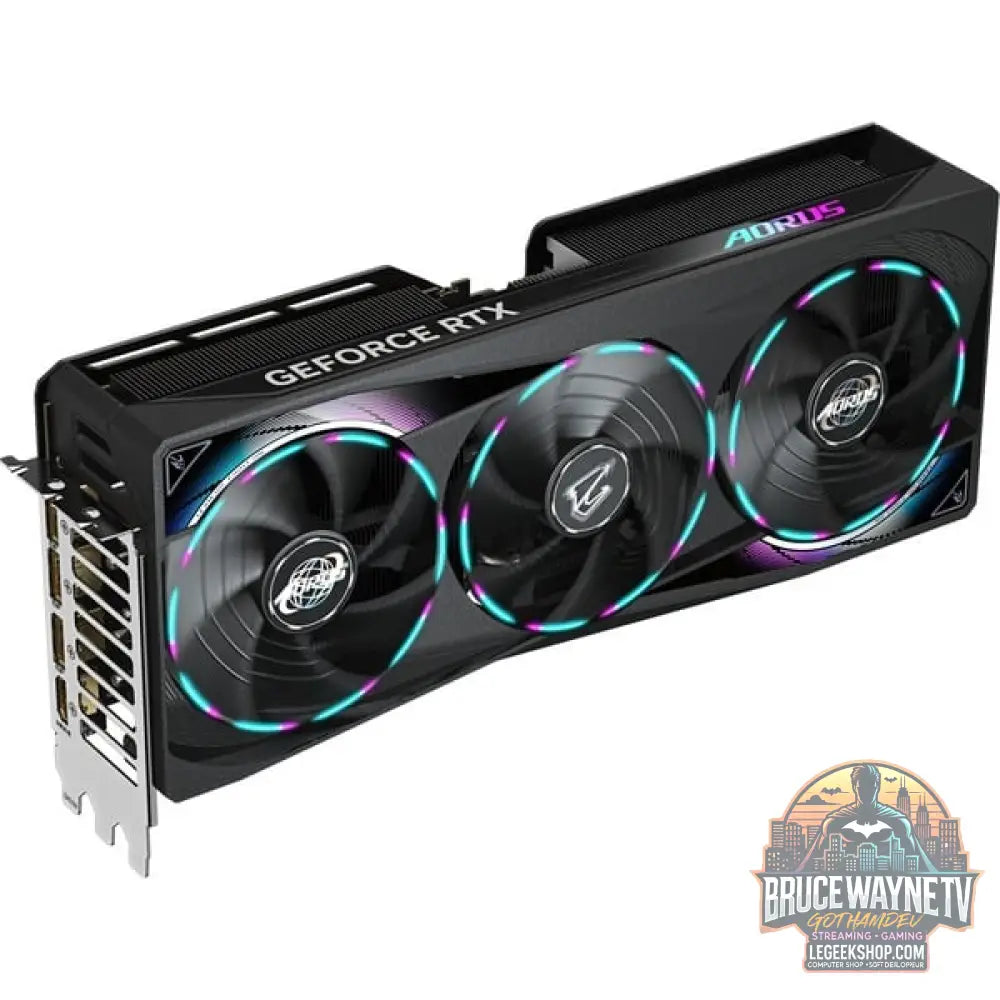 GIGABYTE GeForce RTX 5070 AORUS Master, carte graphique DLSS 4, 3x DisplayPort, 1x HDMI 2.1 - GIGABYTE - vue 2