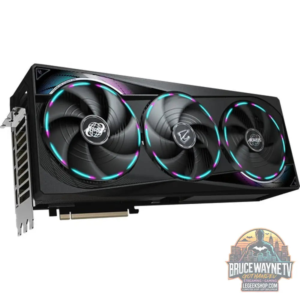 GIGABYTE GeForce RTX 5070 Ti AORUS MASTER 16G, carte graphique DLSS 4, 3x DisplayPort, 1x HDMI 2.1 - GIGABYTE - vue 5