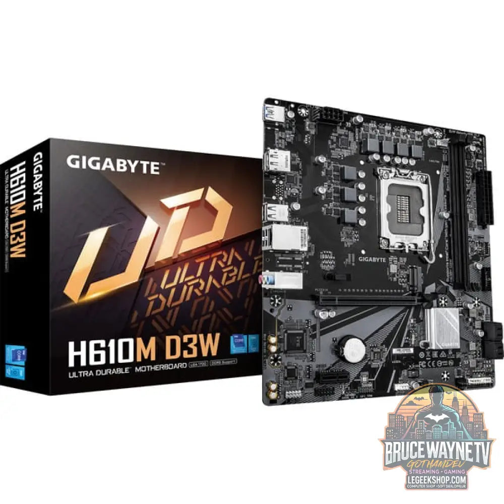 GIGABYTE H610M D3W, carte mère - GIGABYTE