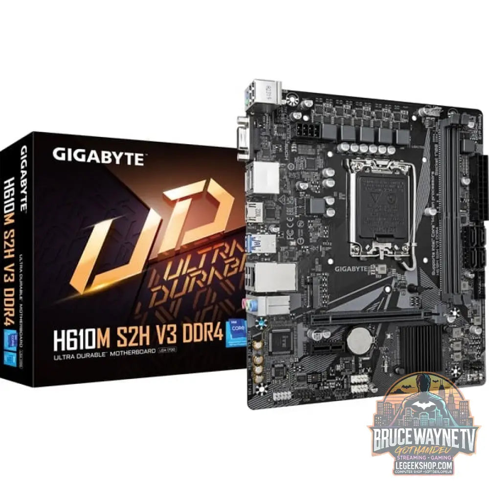 GIGABYTE H610M S2H V3 DDR4, carte mère - GIGABYTE - vue 6