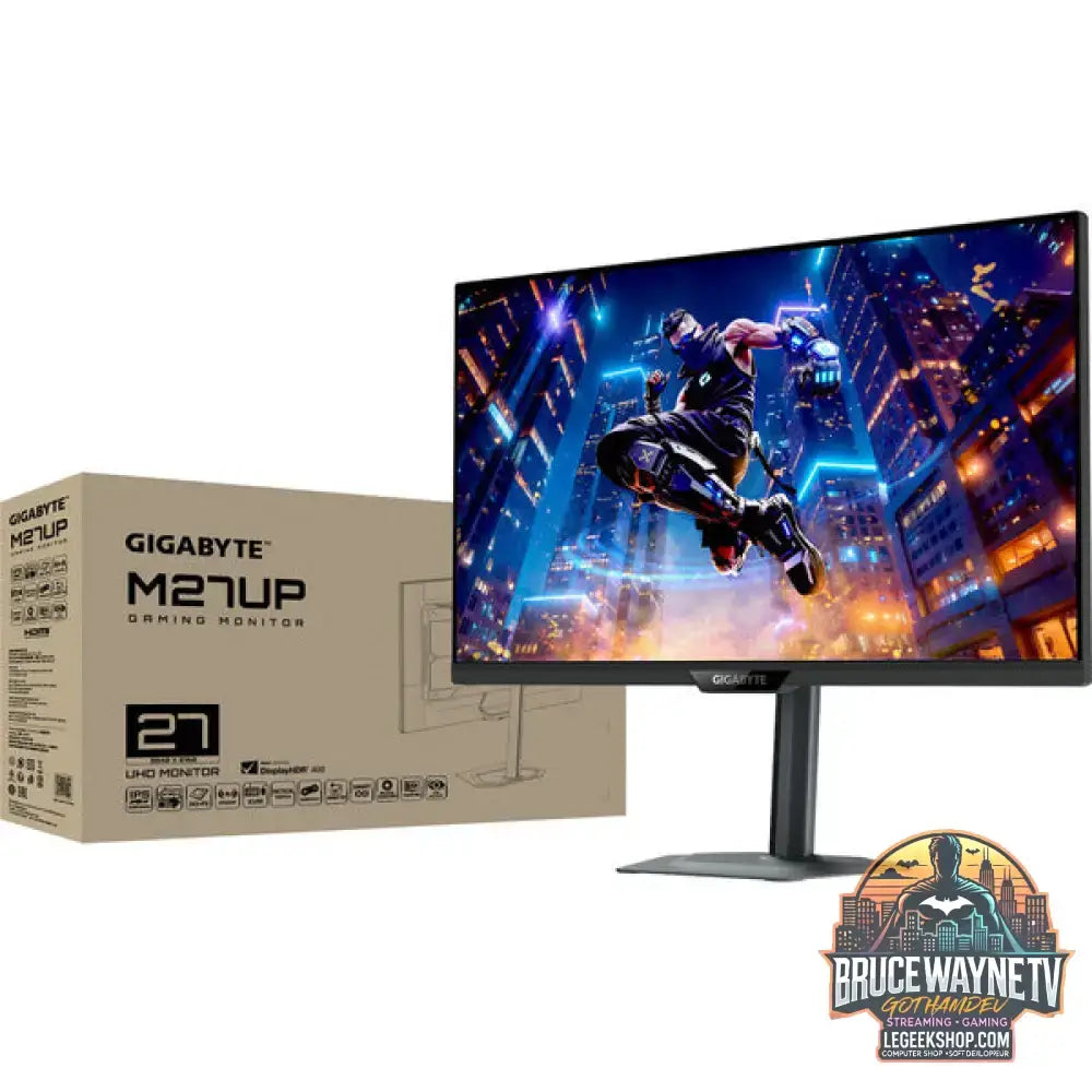GIGABYTE M27UP 27" 3840 × 2160 px IPS 160 Hz - GIGABYTE - vue 7