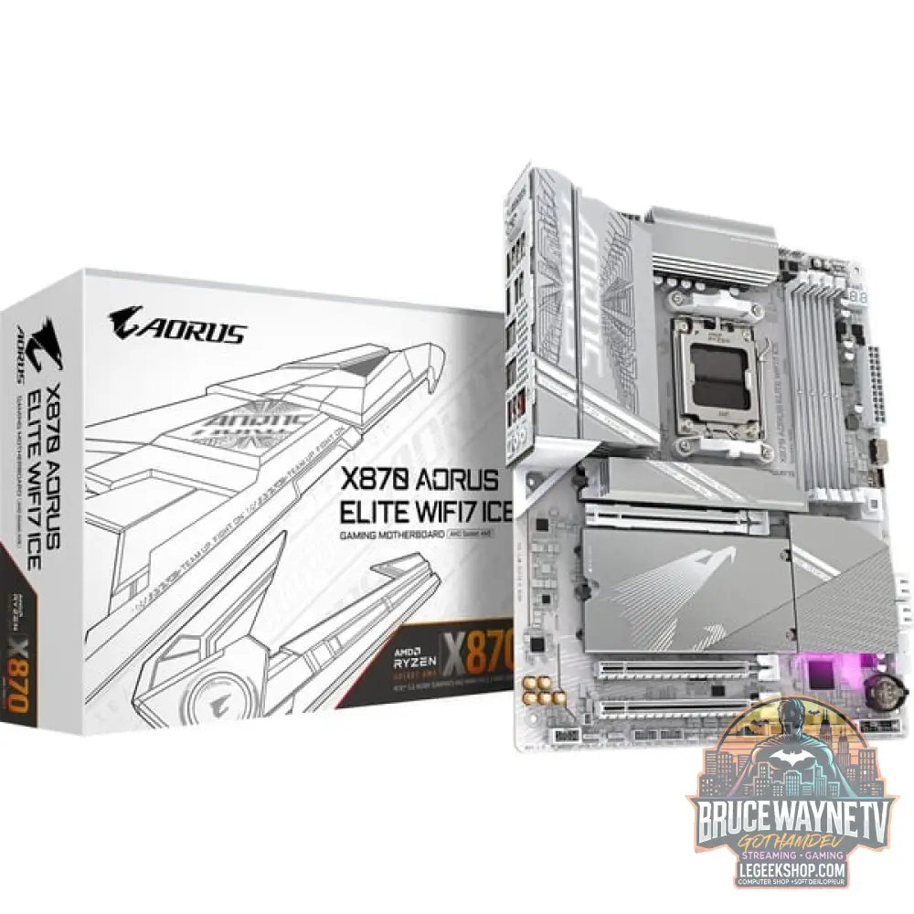 GIGABYTE X870 AORUS ELITE WIFI7 ICE, carte mère - GIGABYTE