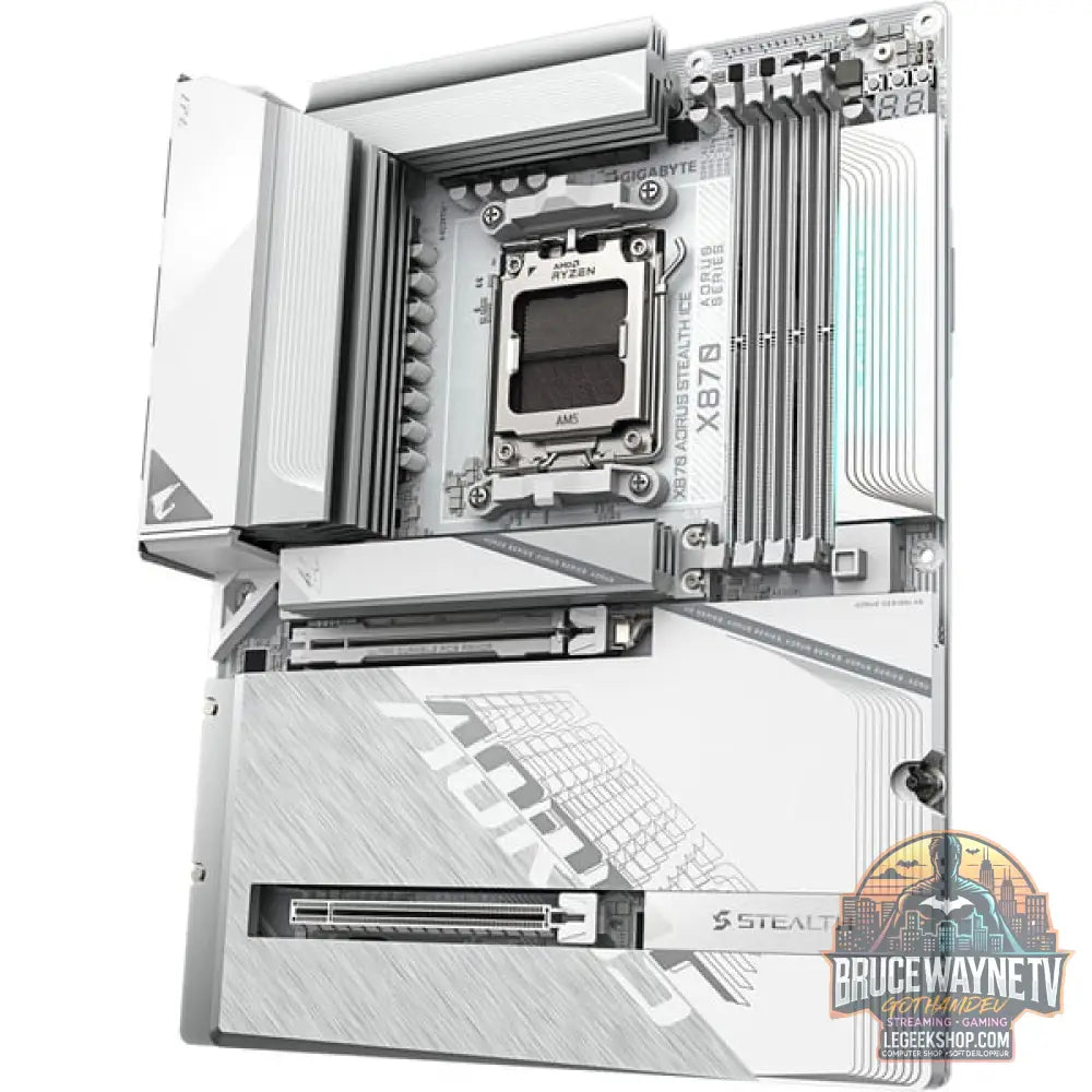 GIGABYTE X870 AORUS STEALTH ICE, carte mère - GIGABYTE - vue 5