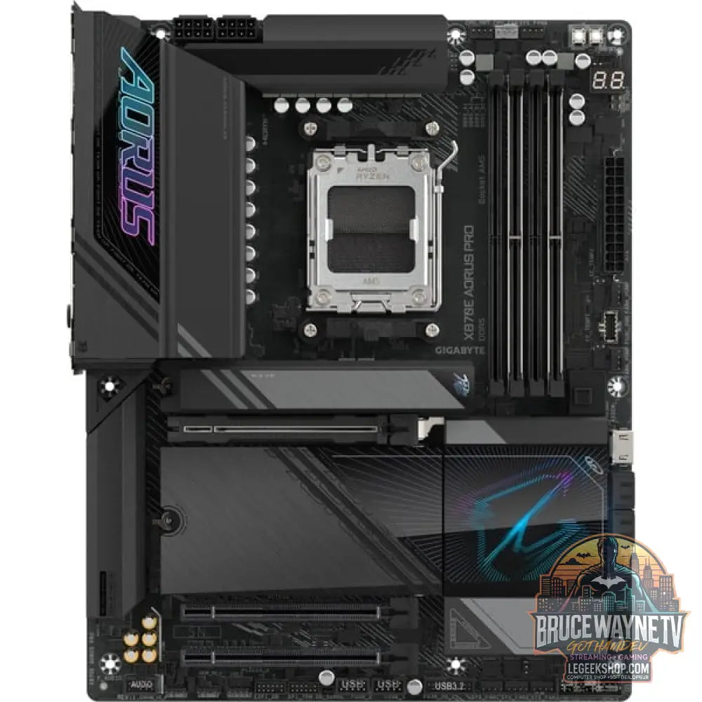 GIGABYTE X870E AORUS PRO, carte mère - GIGABYTE - vue 2
