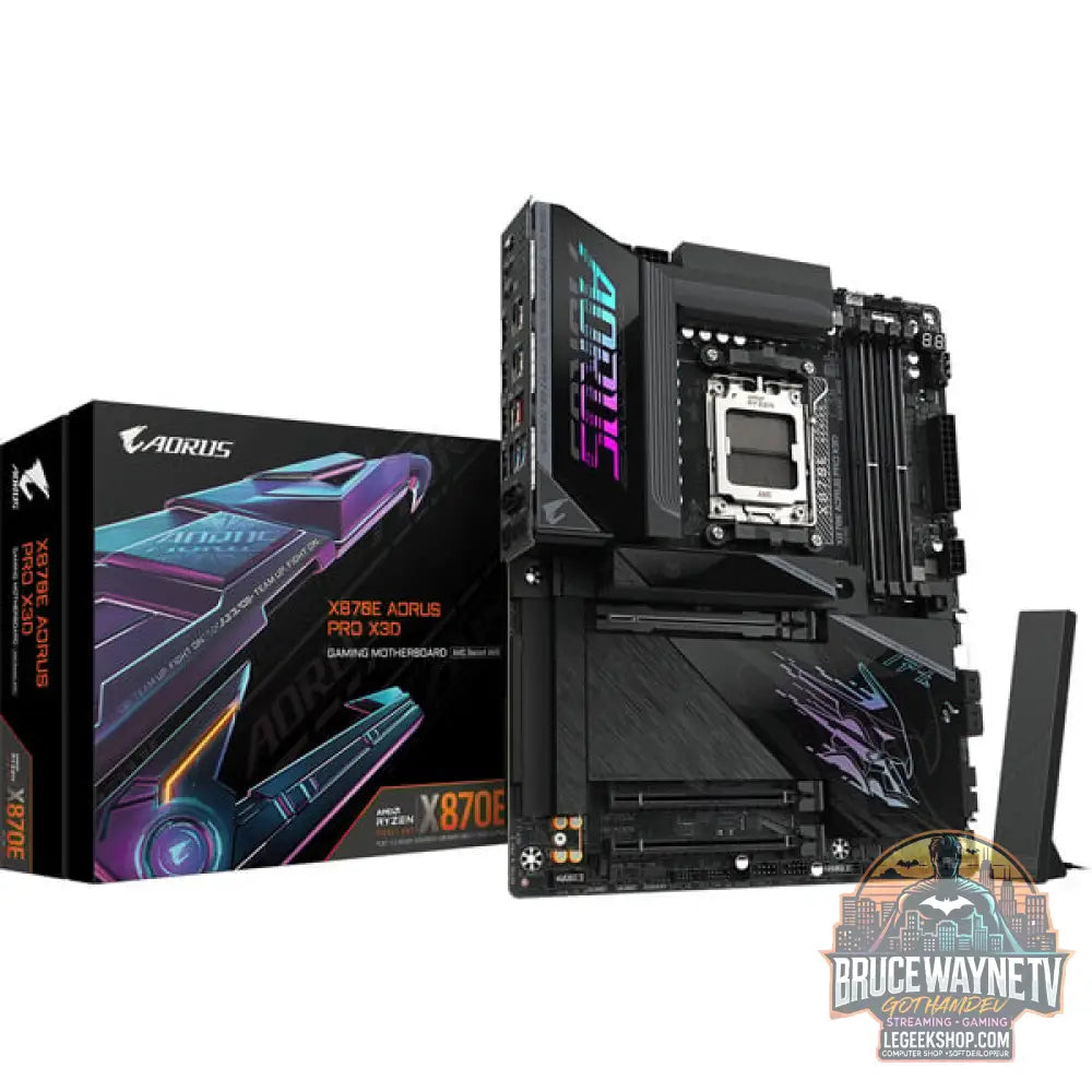 GIGABYTE X870E AORUS PRO X3D, carte mère - GIGABYTE