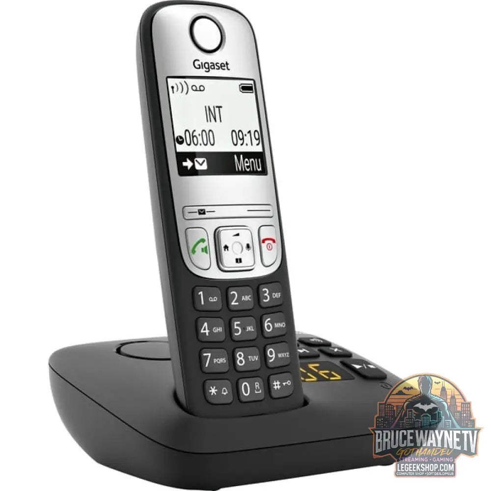 Gigaset A690 A, analoges Telefon noir, DECT, Anrufbeantworter - Gigaset