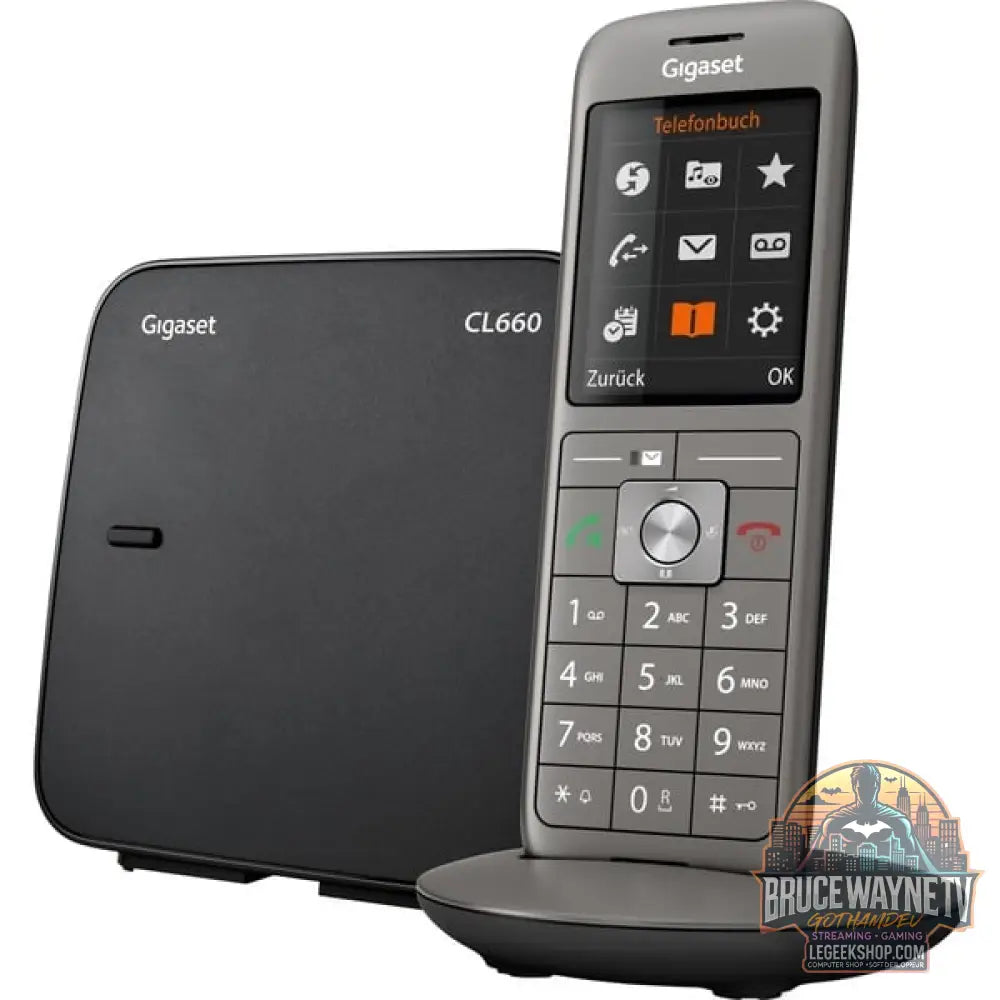 Gigaset CL660, analoges Telefon gris - Gigaset - vue 3