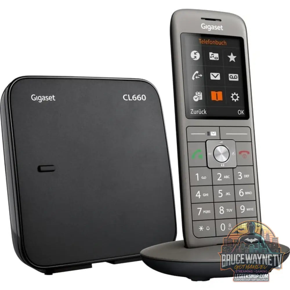 Gigaset CL660, analoges Telefon gris - Gigaset
