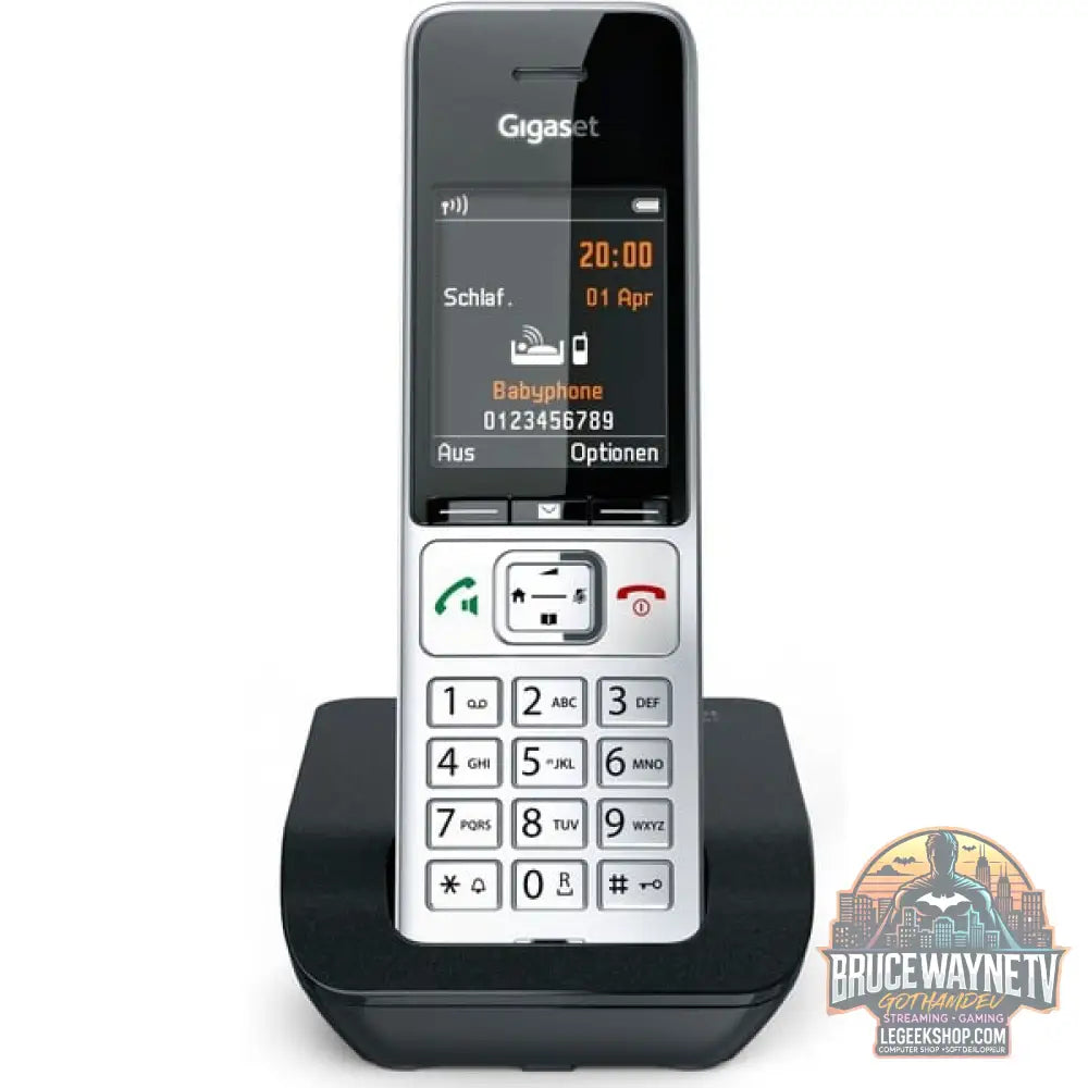 Gigaset COMFORT 500, analoges Telefon argent/noir - Gigaset - vue 2