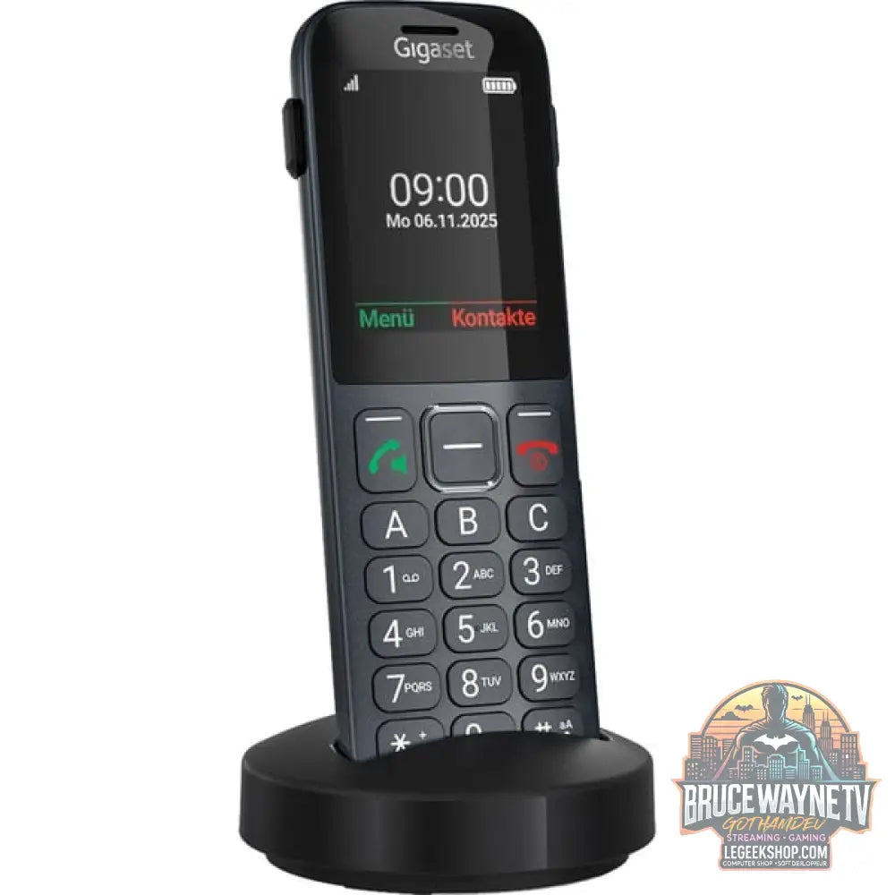 Gigaset Comfort 600 SIM, Mobilteil dunkelargent - Gigaset
