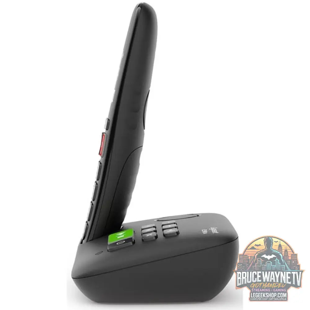 Gigaset E290A, analoges Telefon noir, Anrufbeantworter - Gigaset - vue 4