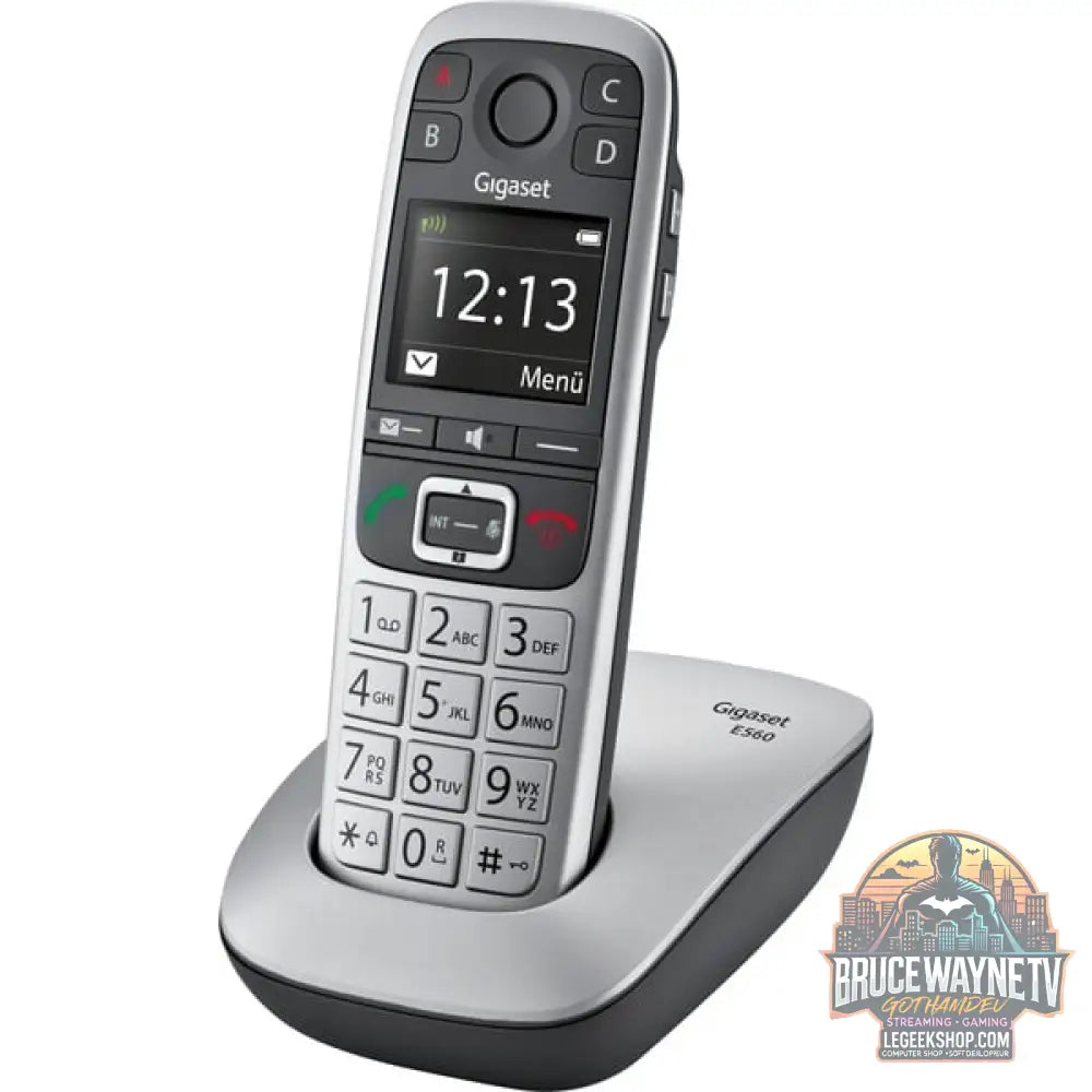 Gigaset E560, analoges Telefon gris - Gigaset