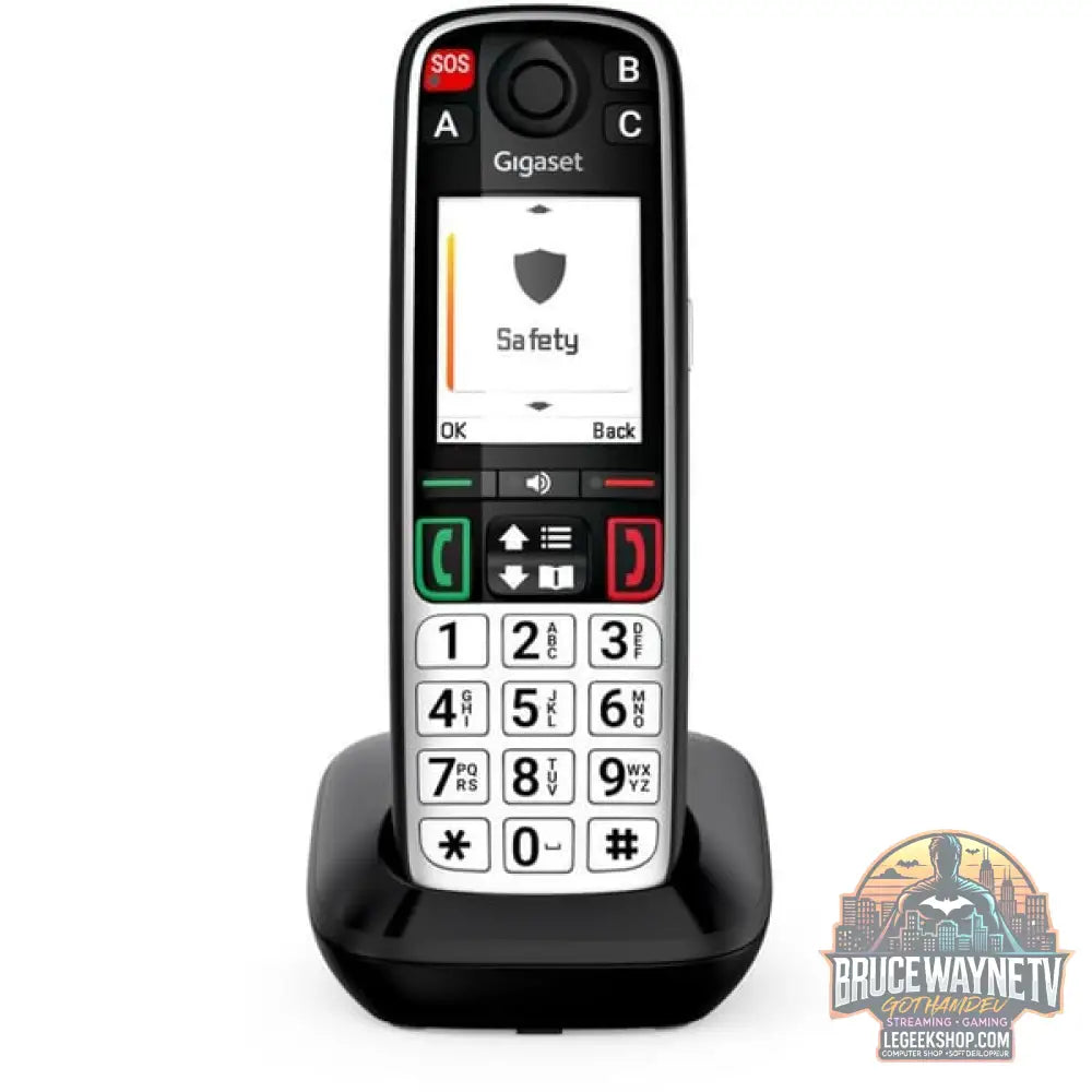 Gigaset EASY 500, analoges Telefon (noir/argent) - Gigaset - vue 2