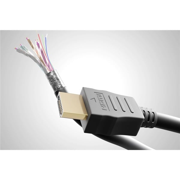 goobay High-Speed-HDMI 90°-câble avec Ethernet - goobay - vue 3