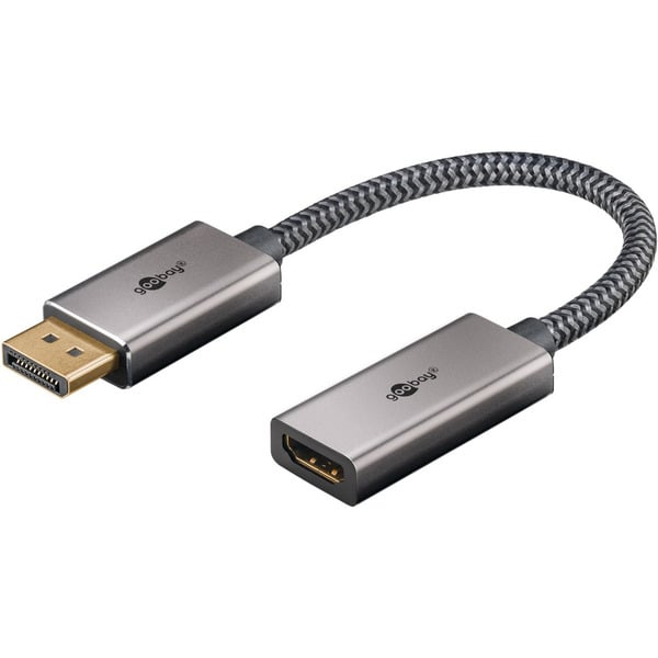 goobay Plus DisplayPort > HDMI Adapterkabel, 8K @ 60Hz - goobay - vue 2