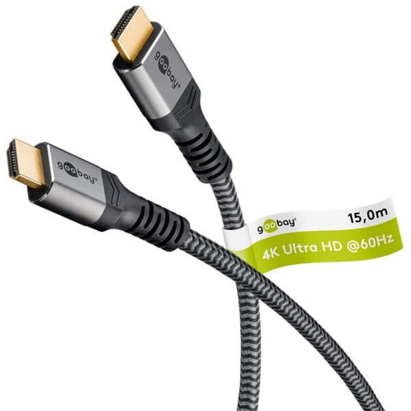 goobay Plus High-Speed-HDMI-câble avec Ethernet, 4K @ 60Hz - goobay - vue 4