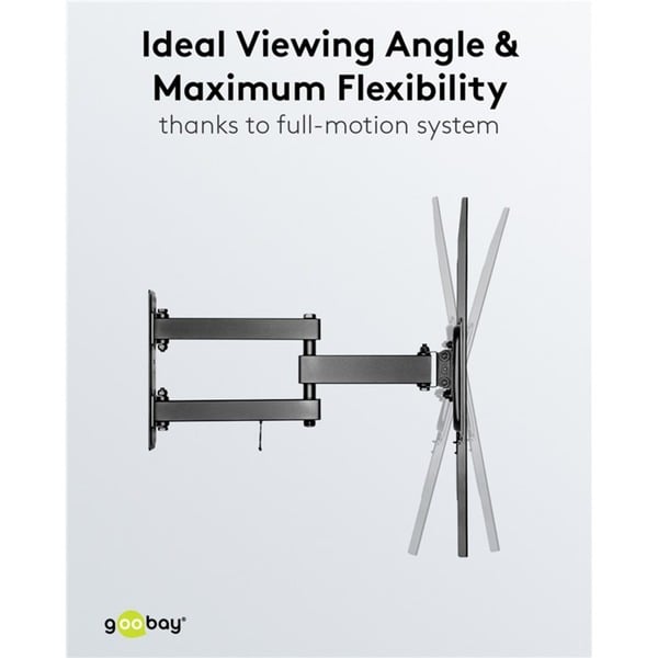 goobay TV-Wandsupport Basic FULLMOTION (L) - goobay - vue 13