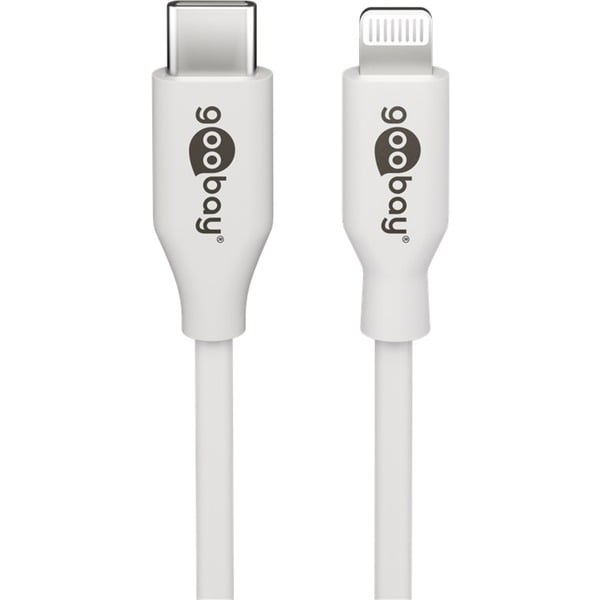 goobay USB 2.0 Adapterkabel, USB-C Stecker > Lightning Stecker - goobay