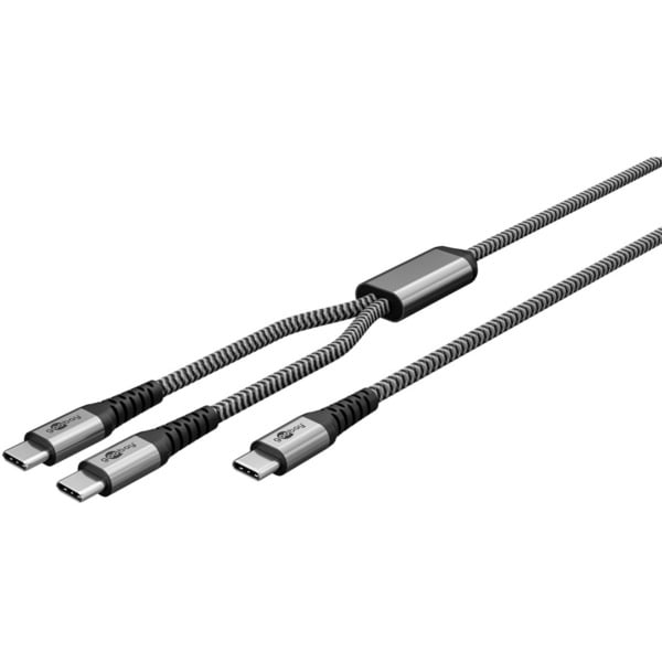 goobay USB 2.0 câble, USB-C Stecker > USB-C Stecker - goobay - vue 2