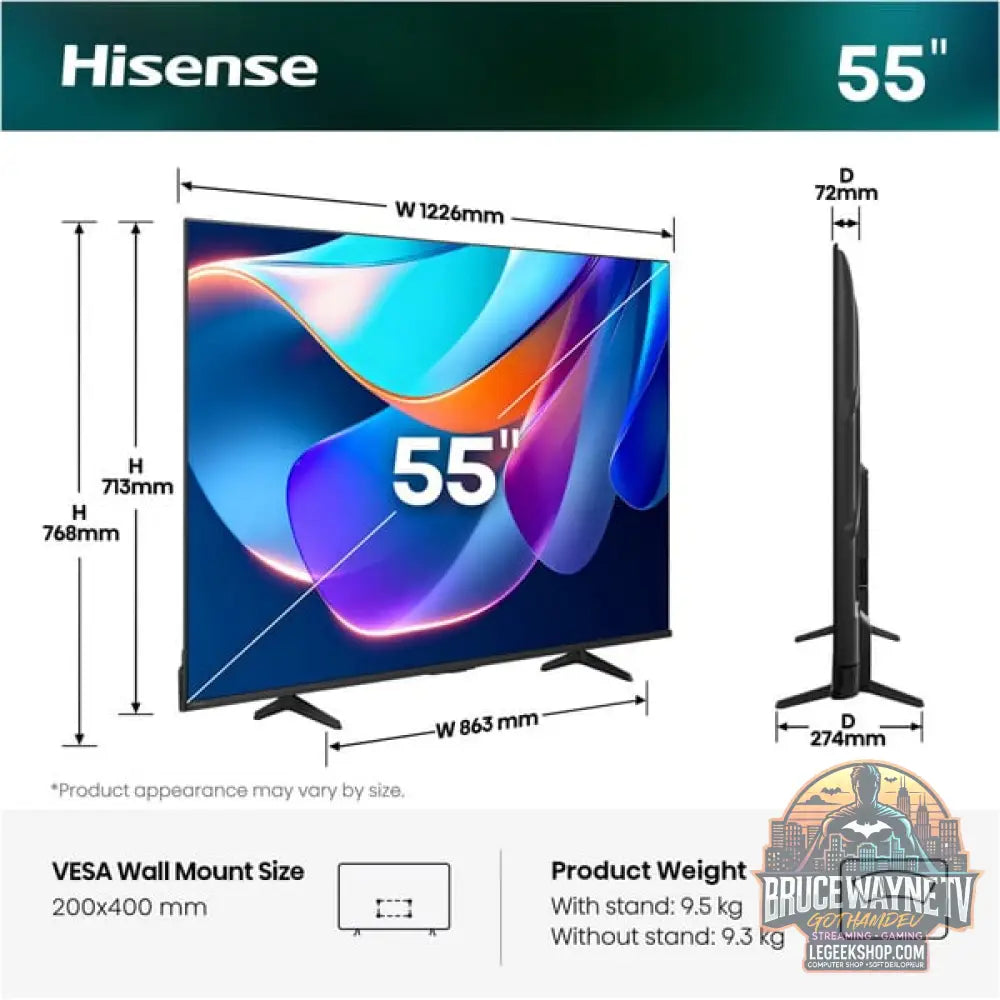 Hisense 55A6S, LED-Fernseher - Hisense - vue 9