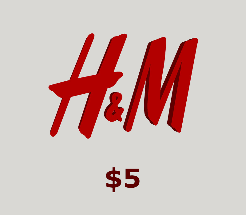 H&M $5 Gift Card