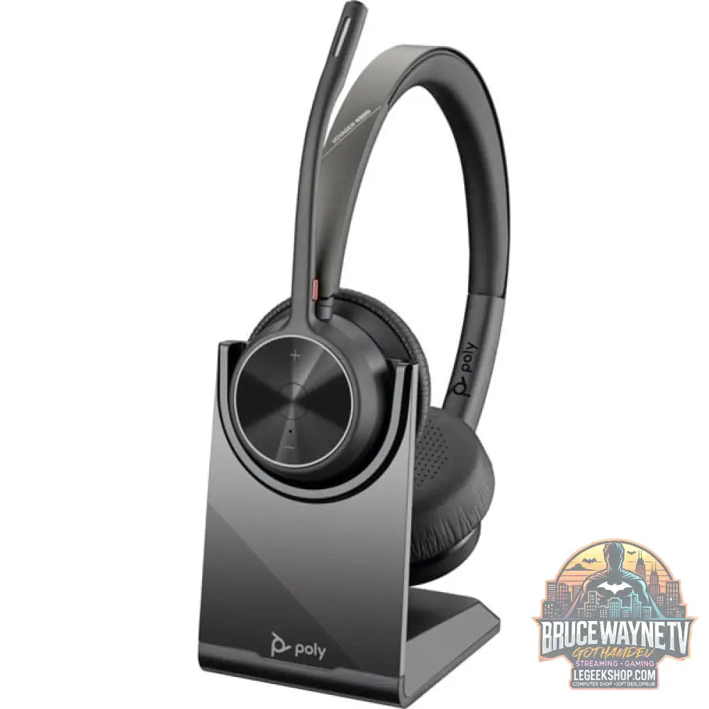 HP Poly Voyager 4320-M, Headset noir - HP