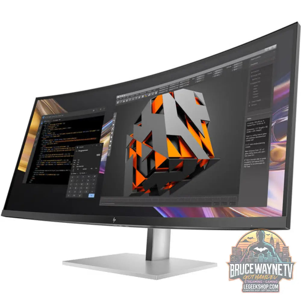 HP Pro 738pu Thunderbolt 4-Monitor 37,5" 3840 × 1600 px IPS 60 Hz - HP - vue 3