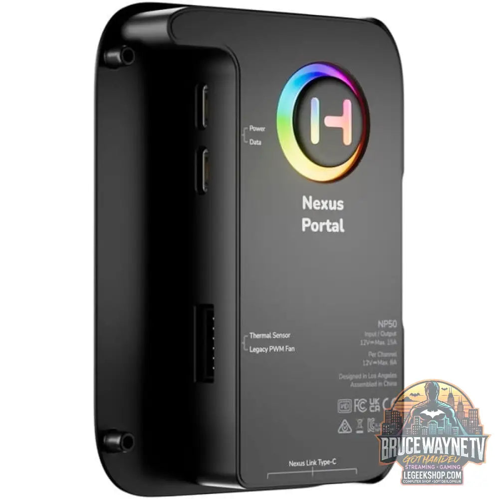 HYTE THICC FP12 Triple Fan Pack + Nexus Portal, Gehäuselüfter - HYTE - vue 12