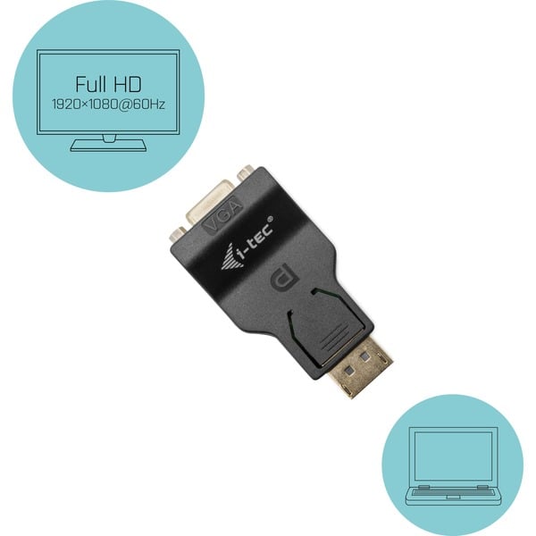 i-tec Adapter DisplayPort > VGA Full-HD - i-tec - vue 4