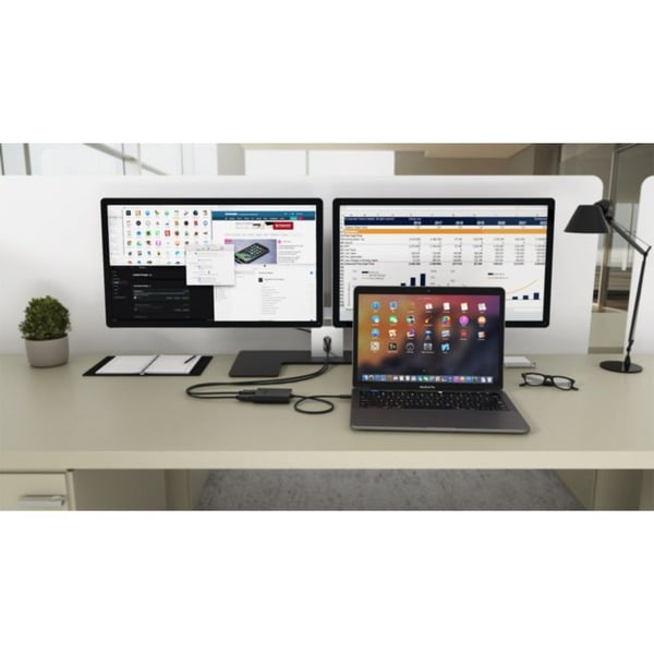i-tec Adapter USB-C > Dual DisplayPort 4K - i-tec - vue 6